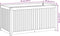 vidaXL - Plantenbak - 85x45x44 - cm - massief - acaciahout - en - staal