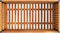 vidaXL - Plantenbak - 85x45x44 - cm - massief - acaciahout - en - staal