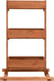 vidaXL - Plantenbak - 88x43x80 - cm - vurenhout