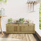 vidaXL - Plantenbak - 90x31x31 - cm - geïmpregneerd - grenenhout