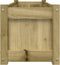 vidaXL - Plantenbak - 90x31x31 - cm - geïmpregneerd - grenenhout