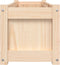 vidaXL - Plantenbak - 90x31x31 - cm - massief - grenenhout