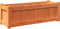 vidaXL - Plantenbak - 90x31x31 - cm - massief - grenenhout - wasbruin