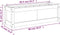 vidaXL - Plantenbak - 90x31x31 - cm - massief - grenenhout - wit