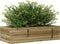 vidaXL - Plantenbak - 90x40x23 - cm - geïmpregneerd - grenenhout