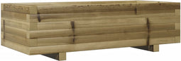 vidaXL - Plantenbak - 90x40x26,5 - cm - geïmpregneerd - grenenhout
