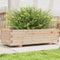 vidaXL - Plantenbak - 90x40x26,5 - cm - massief - grenenhout