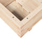vidaXL - Plantenbak - 90x40x26,5 - cm - massief - grenenhout