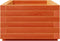 vidaXL - Plantenbak - 90x40x26,5 - cm - massief - grenenhout - wasbruin
