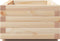 vidaXL - Plantenbak - 90x40x26,5 - cm - massief - grenenhout