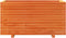 vidaXL - Plantenbak - 90x40x49,5 - cm - massief - grenenhout - wasbruin