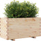 vidaXL - Plantenbak - 90x40x49,5 - cm - massief - grenenhout