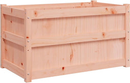 vidaXL - Plantenbak - 90x50x50 - cm - massief - douglashout