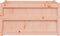 vidaXL - Plantenbak - 90x50x50 - cm - massief - douglashout