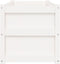 vidaXL - Plantenbak - 90x50x50 - cm - massief - grenenhout - wit
