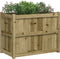 vidaXL - Plantenbak - 90x50x70 - cm - geïmpregneerd - grenenhout