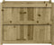 vidaXL - Plantenbak - 90x50x70 - cm - geïmpregneerd - grenenhout