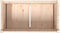 vidaXL - Plantenbak - 90x50x70 - cm - massief - grenenhout