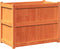 vidaXL - Plantenbak - 90x50x70 - cm - massief - grenenhout - wasbruin