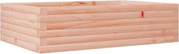 vidaXL - Plantenbak - 90x60x23 - cm - massief - douglashout