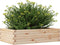 vidaXL - Plantenbak - 90x60x23 - cm - massief - grenenhout