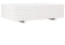 vidaXL - Plantenbak - 90x60x26,5 - cm - massief - grenenhout - wit