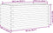 vidaXL - Plantenbak - 90x60x45,5 - cm - massief - douglashout