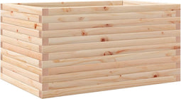 vidaXL - Plantenbak - 90x60x45,5 - cm - massief - grenenhout