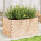 vidaXL - Plantenbak - 90x60x45,5 - cm - massief - grenenhout