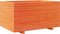 vidaXL - Plantenbak - 90x60x49,5 - cm - massief - grenenhout - wasbruin