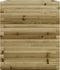 vidaXL - Plantenbak - 90x60x72 - cm - geïmpregneerd - grenenhout