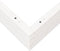 vidaXL - Plantenbak - 90x90x23 - cm - massief - grenenhout - wit