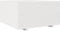 vidaXL - Plantenbak - 90x90x49,5 - cm - massief - grenenhout - wit