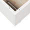 vidaXL - Plantenbak - 90x90x49,5 - cm - massief - grenenhout - wit