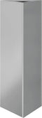 vidaXL - Plantenbak - driehoek - 30x26x75 - cm - gegalvaniseerd - staal
