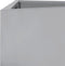 vidaXL - Plantenbak - driehoek - 30x26x75 - cm - gegalvaniseerd - staal