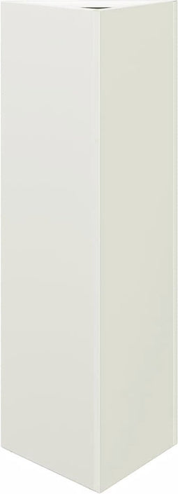 vidaXL - Plantenbak - driehoek - 30x26x75 - cm - staal - wit