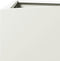 vidaXL - Plantenbak - driehoek - 30x26x75 - cm - staal - wit