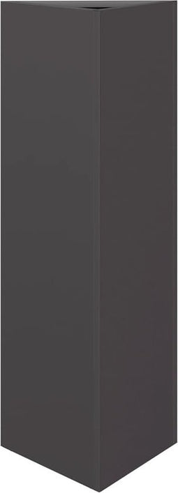 vidaXL - Plantenbak - driehoek - 30x26x75 - cm - staal - zwart