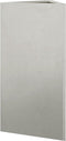 vidaXL - Plantenbak - driehoek - 40x34,5x70 - cm - roestvrij - staal