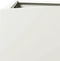 vidaXL - Plantenbak - driehoek - 50x43x75 - cm - staal - wit