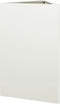 vidaXL - Plantenbak - driehoek - 50x43x75 - cm - staal - wit