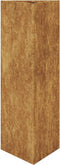 vidaXL - Plantenbak - driehoekig - 30x26x75 - cm - weervast - staal