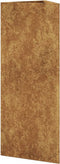 vidaXL - Plantenbak - driehoekig - 30x26x75 - cm - weervast - staal