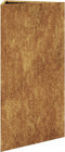vidaXL - Plantenbak - driehoekig - 40x40x75 - cm - weervast - staal