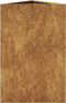 vidaXL - Plantenbak - driehoekig - 50x43x75 - cm - weervast - staal