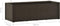 vidaXL - Plantenbak - hoog - met - zelfbewateringssysteem - 100x43x33 - cm - mokka