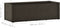 vidaXL - Plantenbak - hoog - met - zelfbewateringssysteem - 100x43x33 - cm - mokka