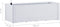 vidaXL - Plantenbak - hoog - met - zelfbewateringssysteem - 100x43x33 - cm - wit
