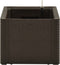 vidaXL - Plantenbak - hoog - met - zelfbewateringssysteem - 100x43x33 - cm - mokka